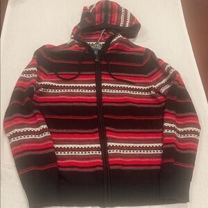 1512100 Women's Lauren Ralph Lauren Active Hoodie Multicolor Southwest SZ M